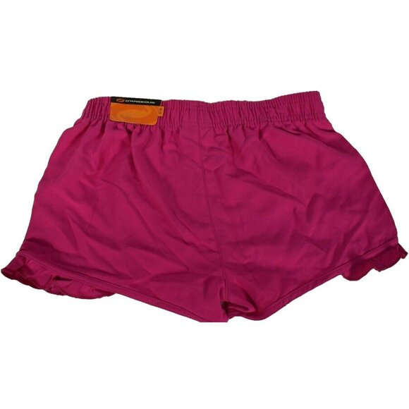 ORageous Girls Large Pink Glo Solid Boardshorts New with tags - Picture 3 of 3